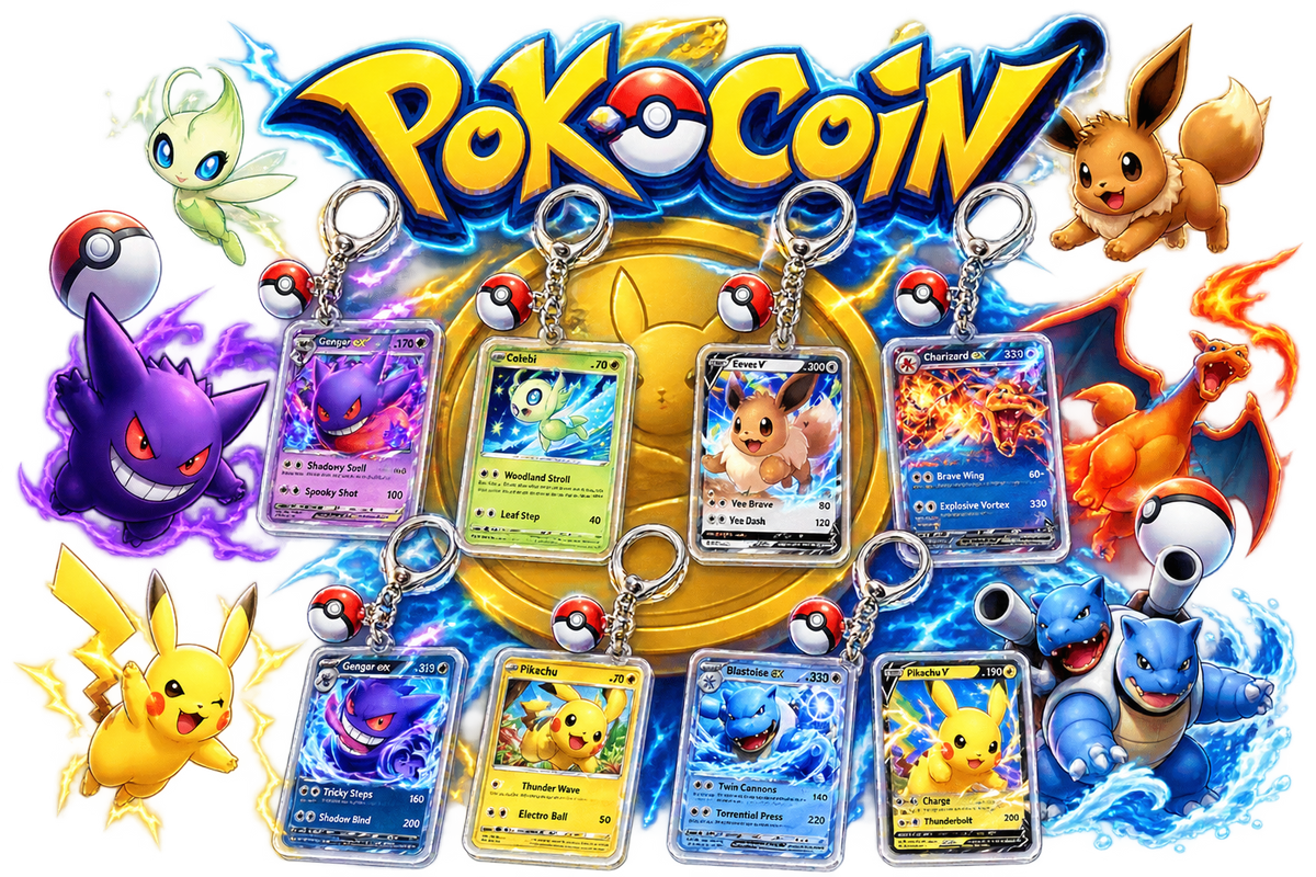 Pokecoin | Keychains